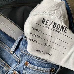 RE/DONE 70’s Stovepipe Jean, 26